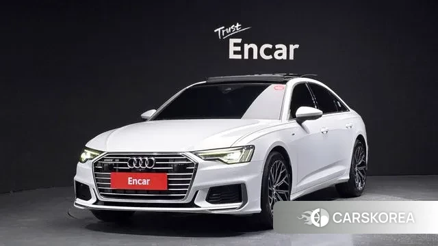 Audi A6 (C8) 2020 Белый из Кореи