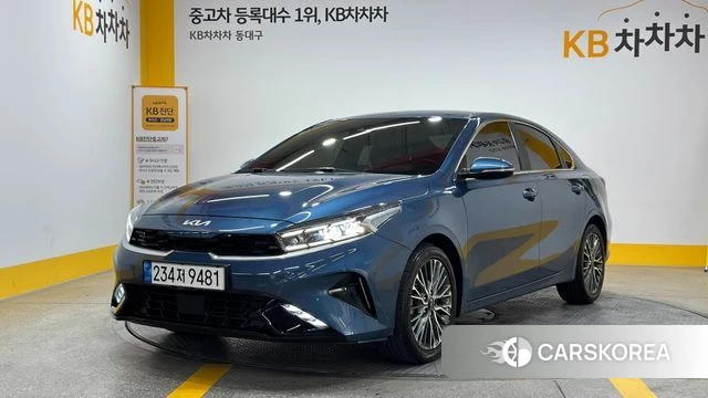 Kia The New K3 2nd generation 2023 Синий из Кореи