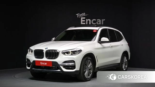 BMW X3 (G01) 2020 Белый из Кореи