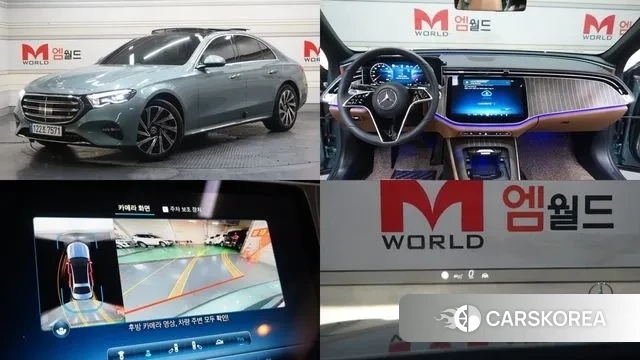 Mercedes-Benz E-Class W214 2024 Небесно-голубой из Кореи