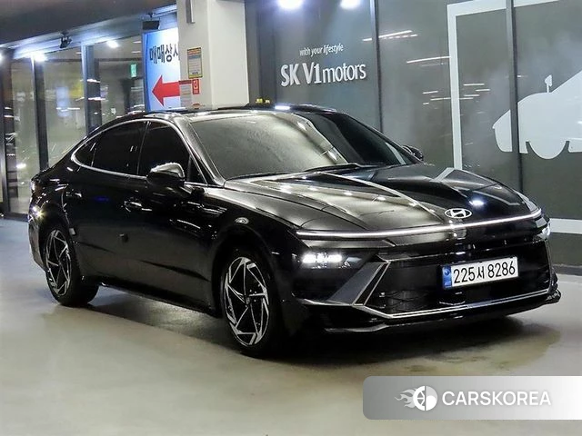 Hyundai Sonata D Edge (DN8) 2024 Черный из Кореи