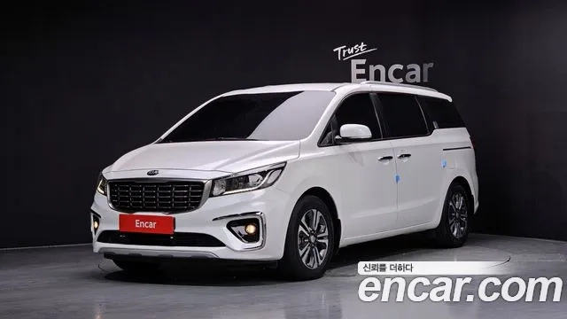 Kia The New Carnival 2020 Белый из Кореи