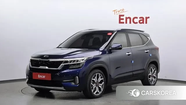 Kia Seltos 2020 Синий из Кореи