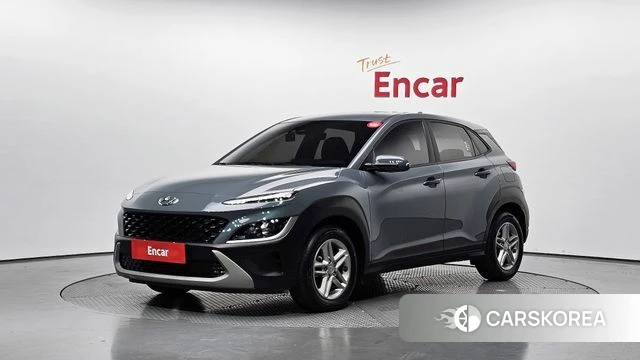 Hyundai The New Kona 2022 Темно-зеленый из Кореи