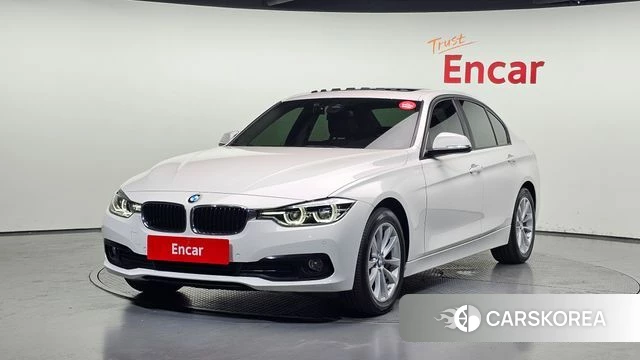 BMW 3 Series (F30) 2018 Белый из Кореи