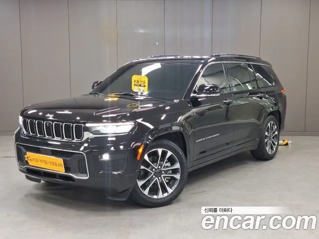 Jeep Grand Cherokee (WL) 2021 Черный из Кореи