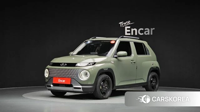 Hyundai Casper 2022 Светло-зеленый из Кореи