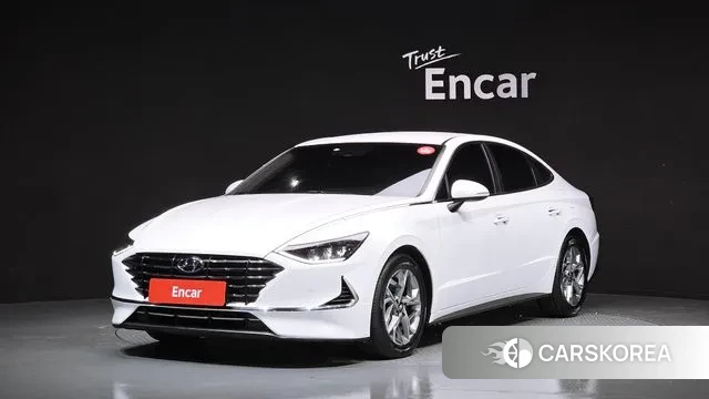 Hyundai Sonata (DN8) 2019 Белый из Кореи