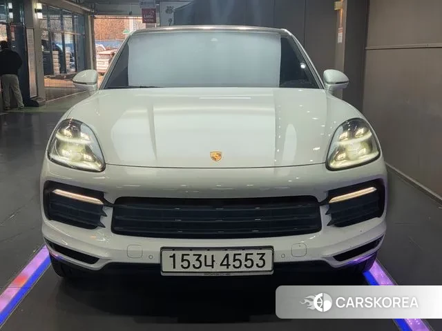 Porsche Cayenne (PO536) 2021 Белый из Кореи