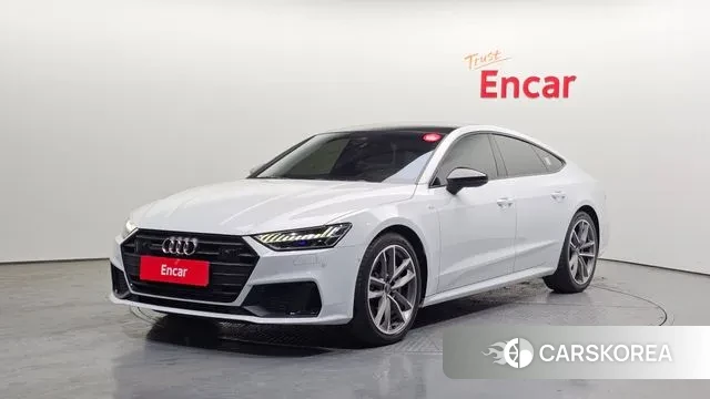 Audi A7 (4K) 2022 Белый из Кореи