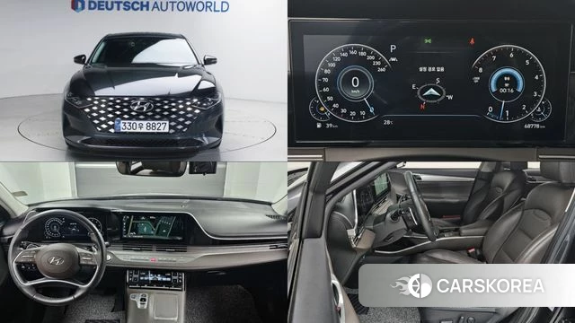 Hyundai The New Grandeur IG 2022 Серый из Кореи