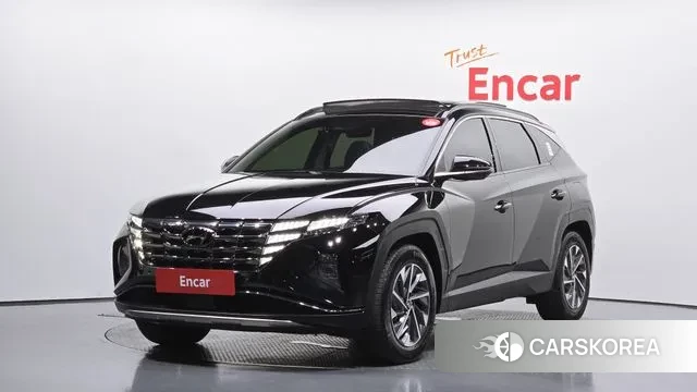 Hyundai Tucson Hybrid (NX4) 2021 Черный из Кореи