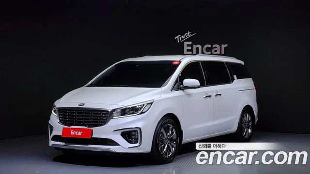 Kia The New Carnival 2020 Белый из Кореи
