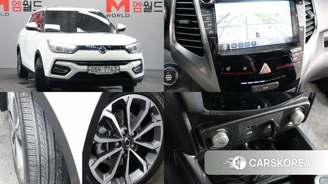 Ssangyong Tivoli Armor 2018 Белый из Кореи