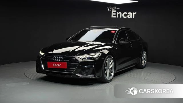 Audi A7 (4K) 2020 Черный из Кореи