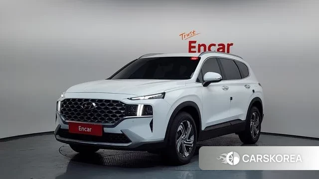 Hyundai The New Santa Fe 2021 Белый из Кореи