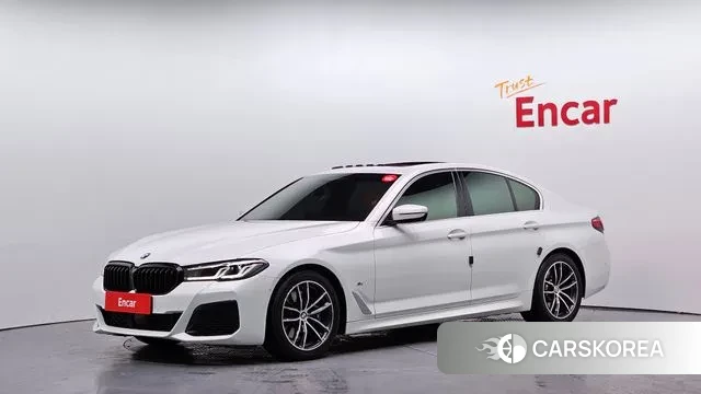 BMW 5 Series (G30) 2021 Белый из Кореи