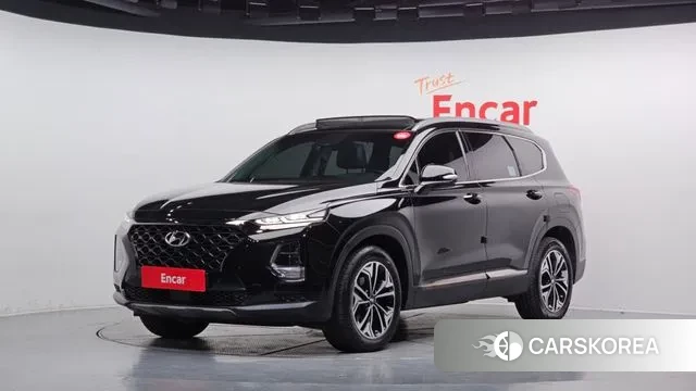 Hyundai Santa Fe TM 2018 Черный из Кореи