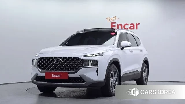 Hyundai The New Santa Fe 2023 Белый из Кореи
