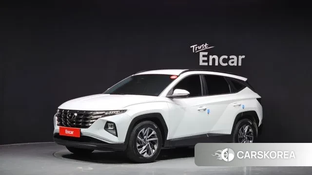 Hyundai Tucson (NX4) 2021 Белый из Кореи