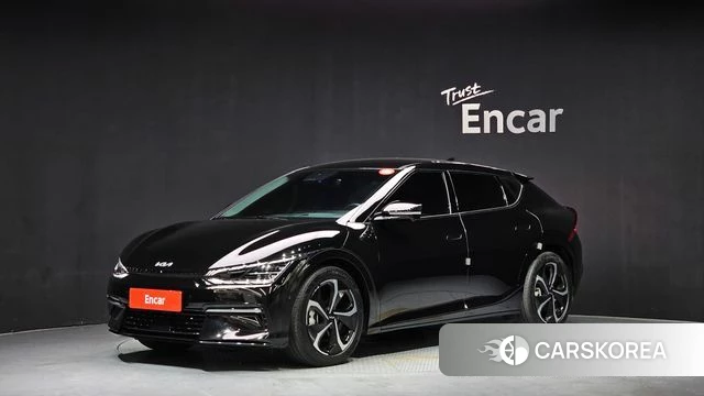 Kia EV6 2022 Черный из Кореи