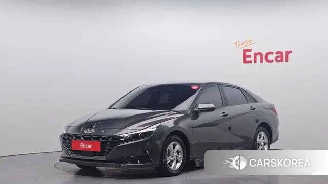 Hyundai Avante (CN7) 2021 Серый из Кореи