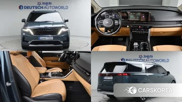 Kia Carnival 4th generation 2020 Синий из Кореи