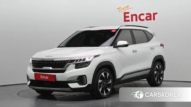 Kia Seltos 2022 Белый из Кореи