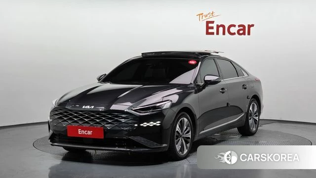 Kia K8 Hybrid 2024 Серый из Кореи