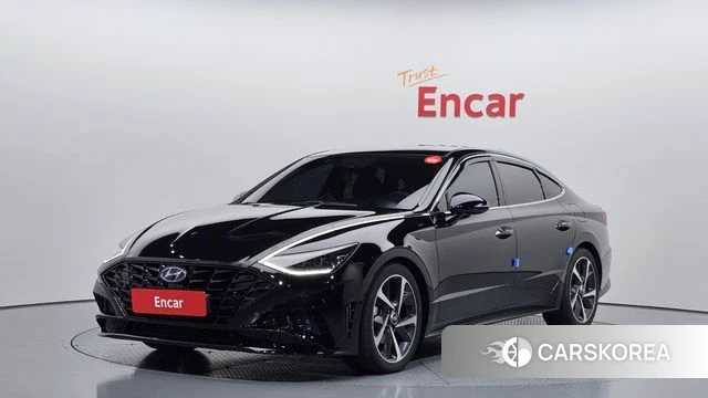 Hyundai Sonata (DN8) 2020 Черный из Кореи