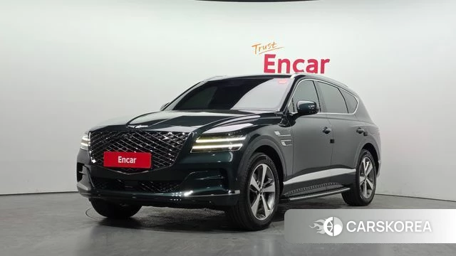 Genesis GV80 2021 Темно-зеленый из Кореи