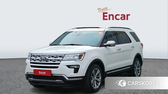 Ford Explorer 2018 Белый из Кореи