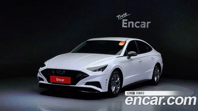 Hyundai Sonata (DN8) 2021 Белый из Кореи