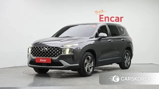 Hyundai The New Santa Fe 2021 Серый из Кореи