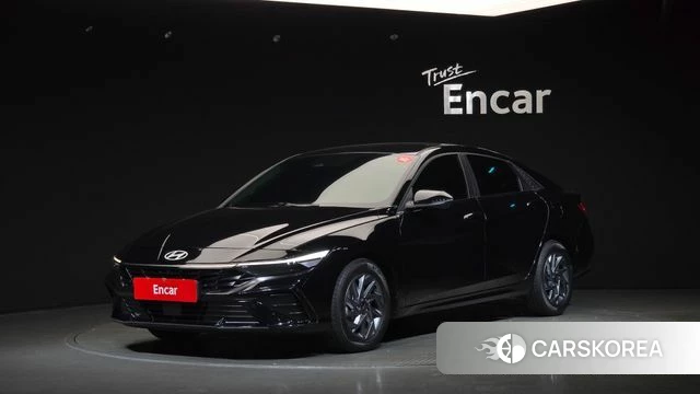 Hyundai The New Avante (CN7) 2024 Черный из Кореи