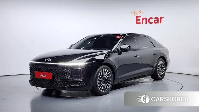 Hyundai Grandeur Hybrid (GN7) 2023 Черный из Кореи