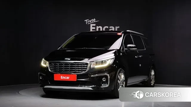 Kia The New Carnival 2018 Черный из Кореи