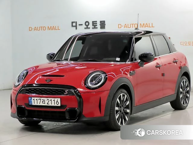 Mini Cooper S 2021 Красный из Кореи