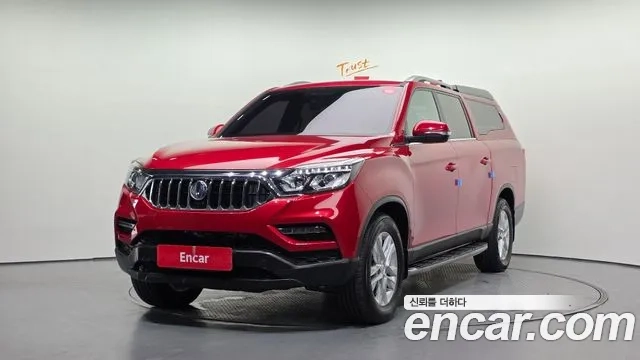 Ssangyong Rexton Sports Cannes 2020 Красный из Кореи