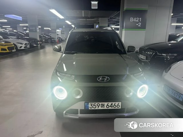 Hyundai Casper 2021 Светло-зеленый из Кореи