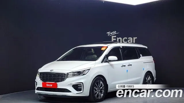 Kia The New Carnival 2019 Белый из Кореи