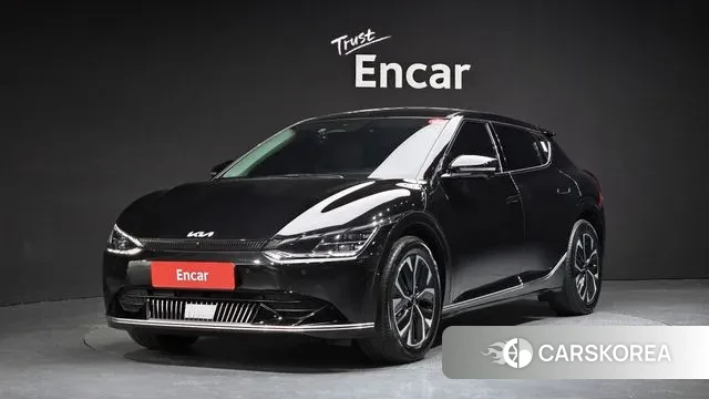 Kia EV6 2022 Черный из Кореи