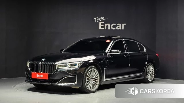 BMW 7 Series (G11) 2021 Черный из Кореи