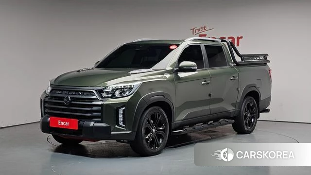Ssangyong The New Rexton Sports Cannes 2022 Зеленый из Кореи