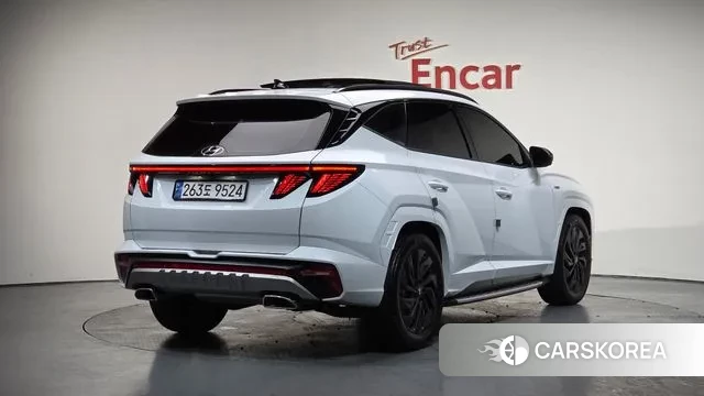 Hyundai Tucson (NX4) 2023 Белый из Кореи