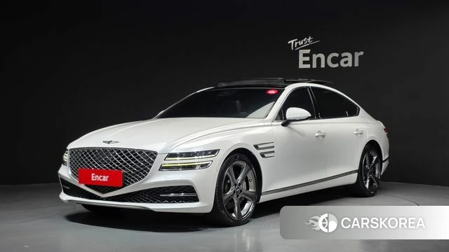 Genesis G80 (RG3) 2021 Белый из Кореи