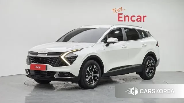 Kia Sportage 5th Generation Hybrid 2021 Белый из Кореи