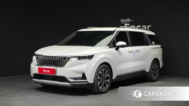 Kia Carnival 4th generation 2023 Белый из Кореи