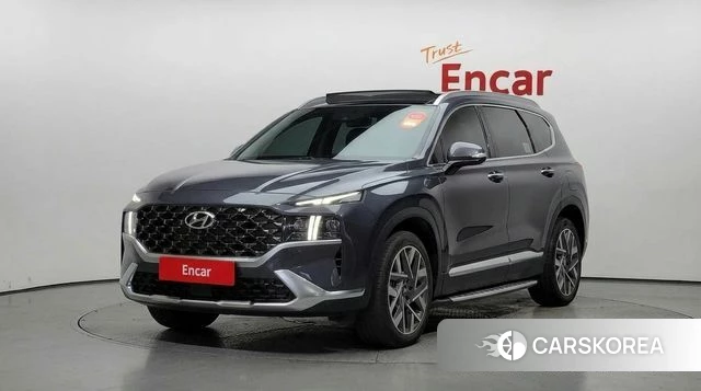 Hyundai The New Santa Fe 2020 Синий из Кореи