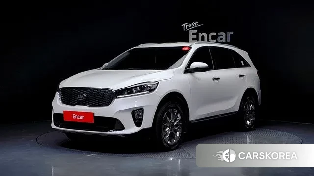 Kia The New Sorento 2018 Белый из Кореи